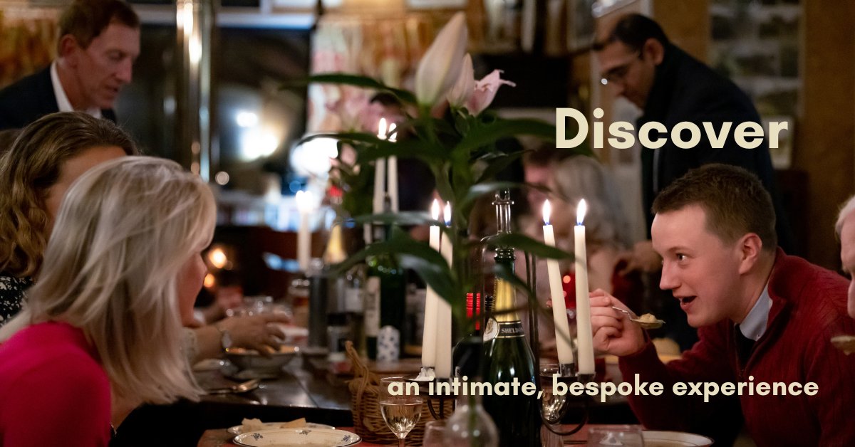 Discover an intimate bespoke experience